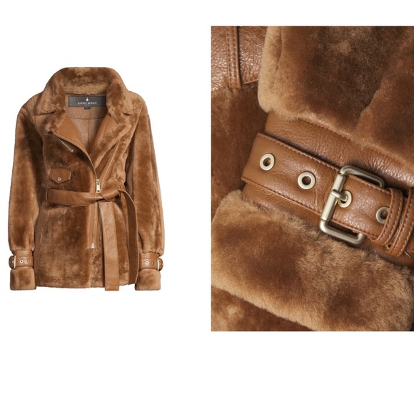 Nicole Benisti Genuine Shearling coat - Picture 2 of 4